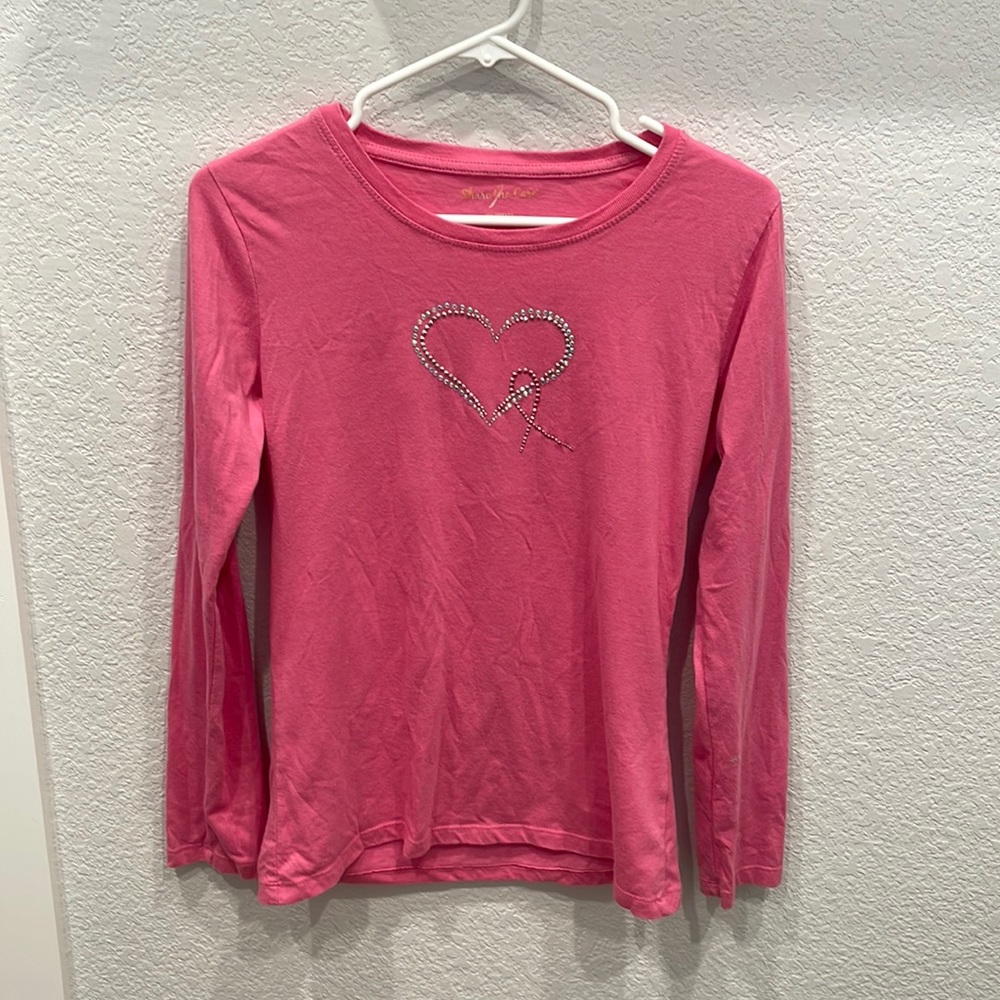 Share the Care long Sleeved Heart Shirt